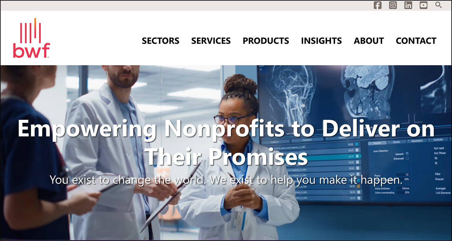  Screenshot of the BWF homepage