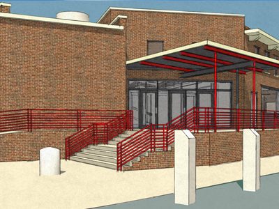 Early designs for the Roxboro Community School's funded project